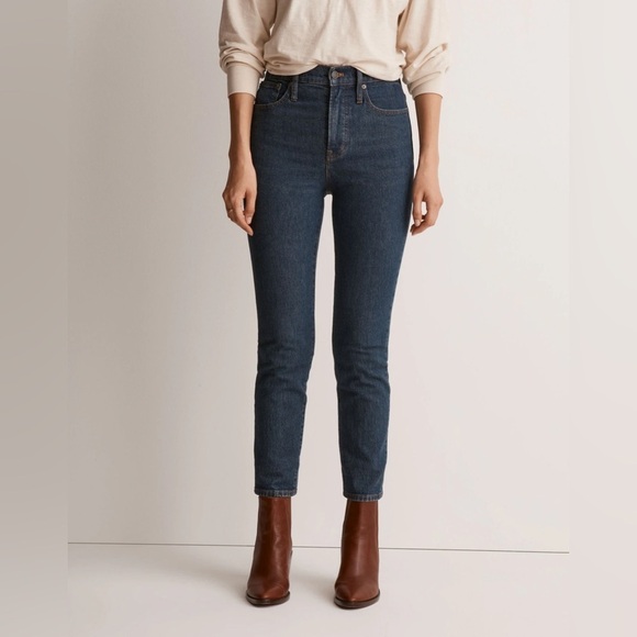 Madewell The Perfect Vintage Jeans Dark Wash - Picture 4 of 15